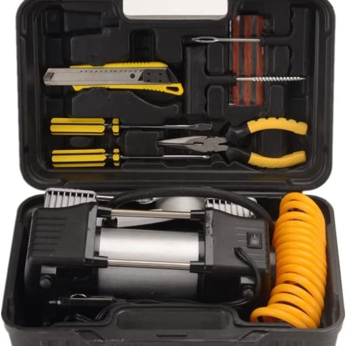 OEM - Inflador de Neumáticos Portátil Compresor de Aire 12V Kit