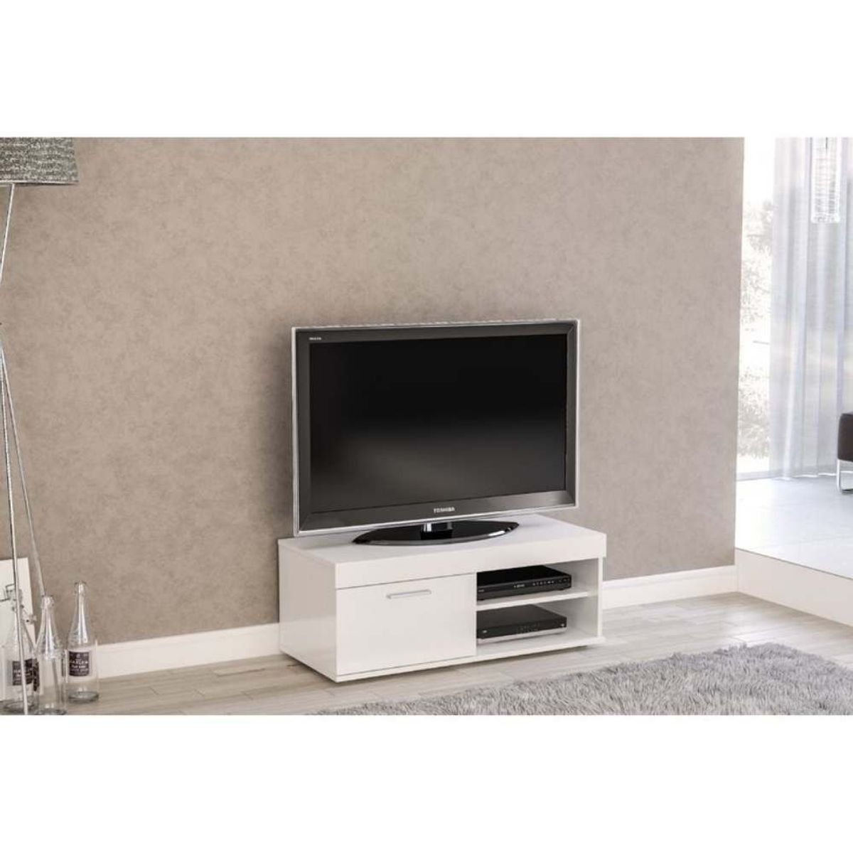 VENTITAS HOME - Mesa de TV 50 Denali Ventitas Perú Blanco