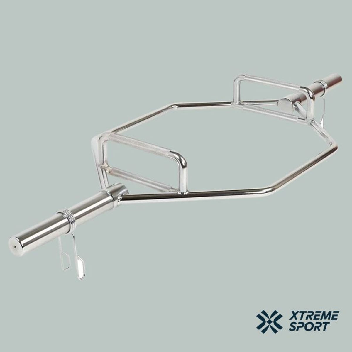 XTREME SPORT - Barra Hexagonal OLIMPO PRO Trap Bar  Seguros