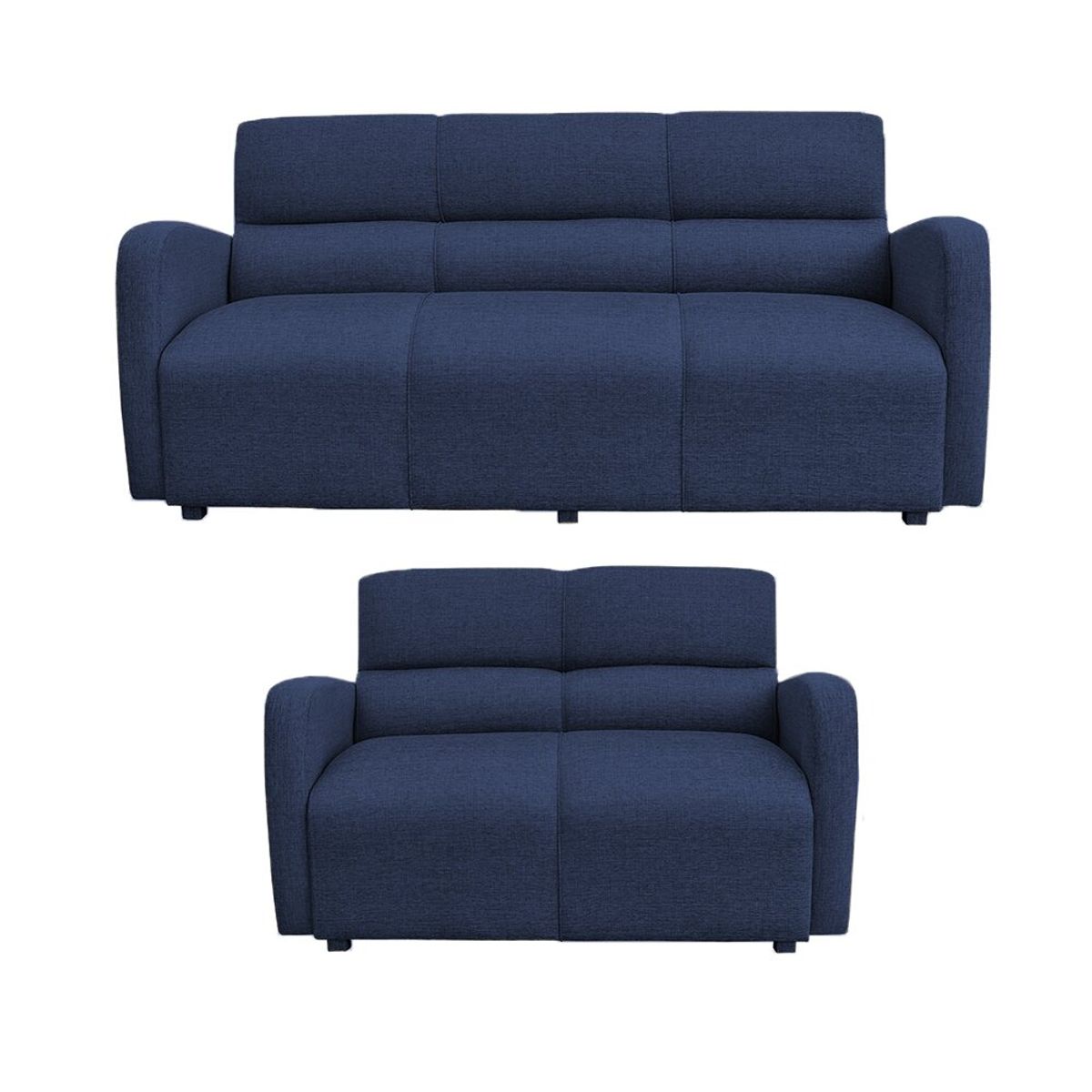 CASA BELLA - Juego De Sala Paris 3-2 Azul