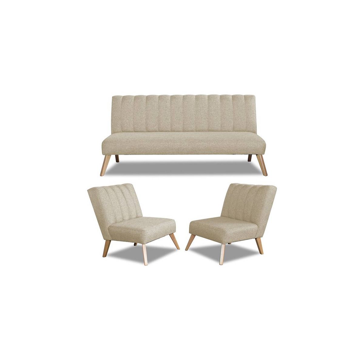 CASA BELLA - Juego De Sala Praga 3-1-1 Arena