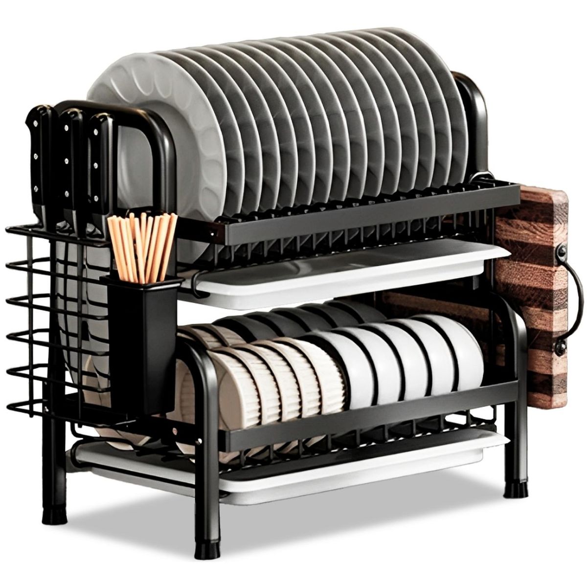 MINARI - Escurridor de Platos Elegante y Moderno para Cocina 17E