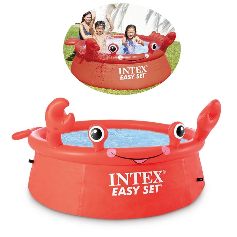 INTEX - PISCINA INFLABLE INFANTIL CANGREJO INTEX EASY SET