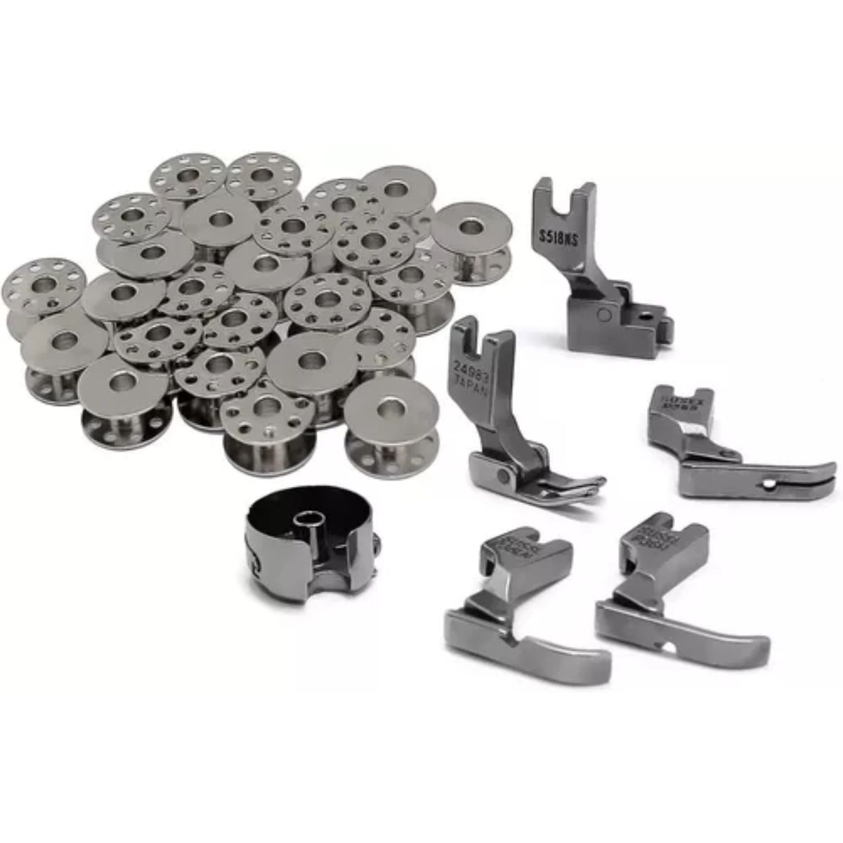 GENERICO - Juki Ddl 8700, Ddl 8100 Carretes Prensatelas Bobinas Indus.