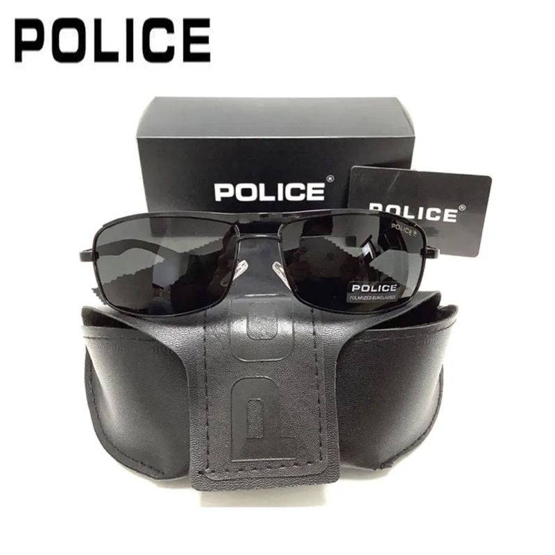 GENERICO - LENTES DE SOL ESTILO POLICIAL UV400 AVIADOR HOMBRE