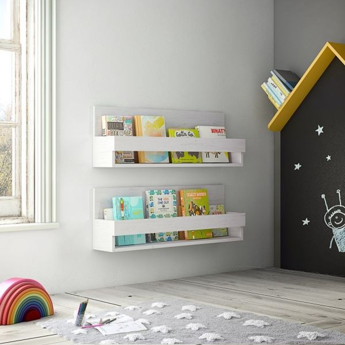 GENERICO - LIBRERO ALICE - LA CASA DEL MUEBLERO - BLANCO