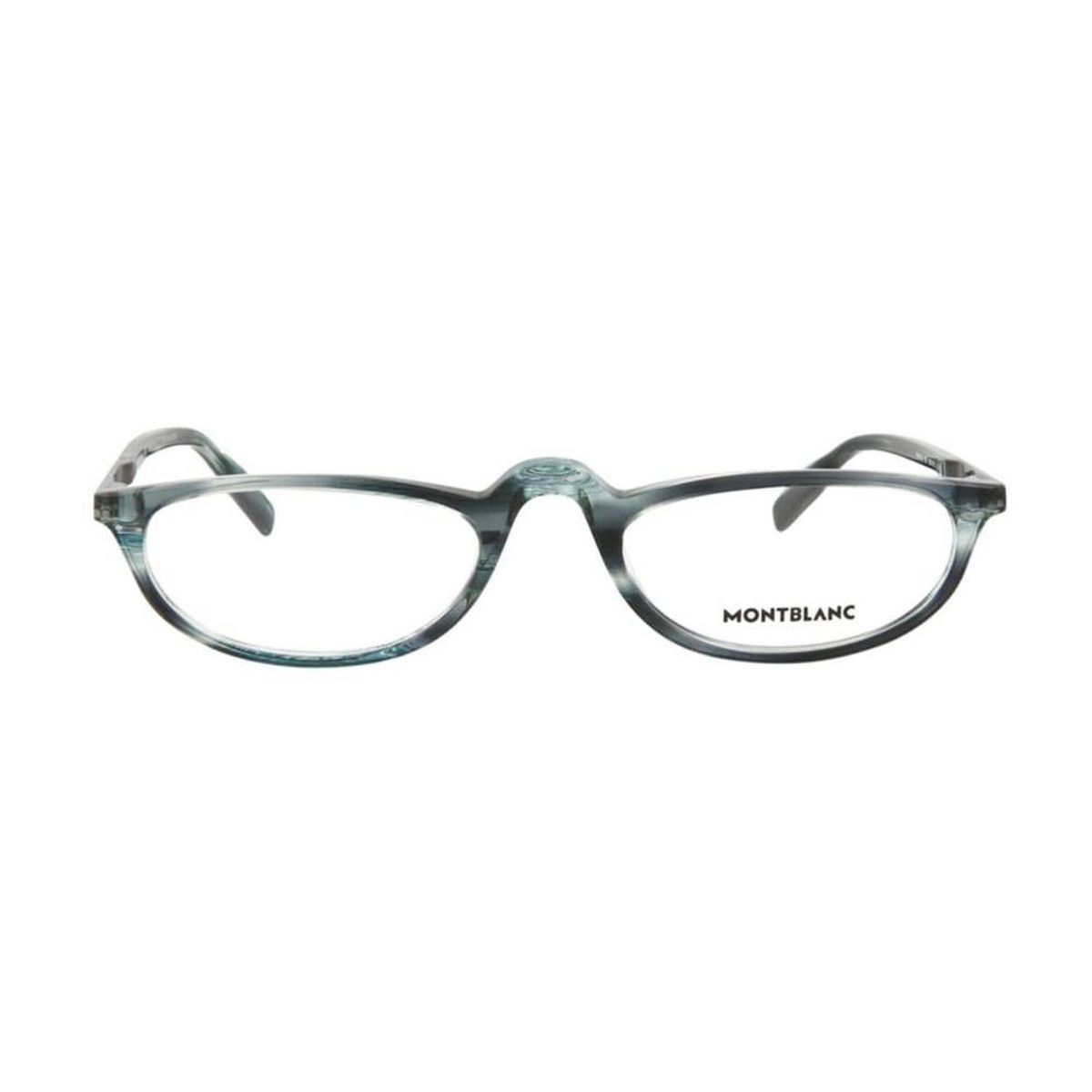 MONTBLANC - Marco de Lentes Montblanc MB0024O-30006848-003 Cuadrados Hombre Azul