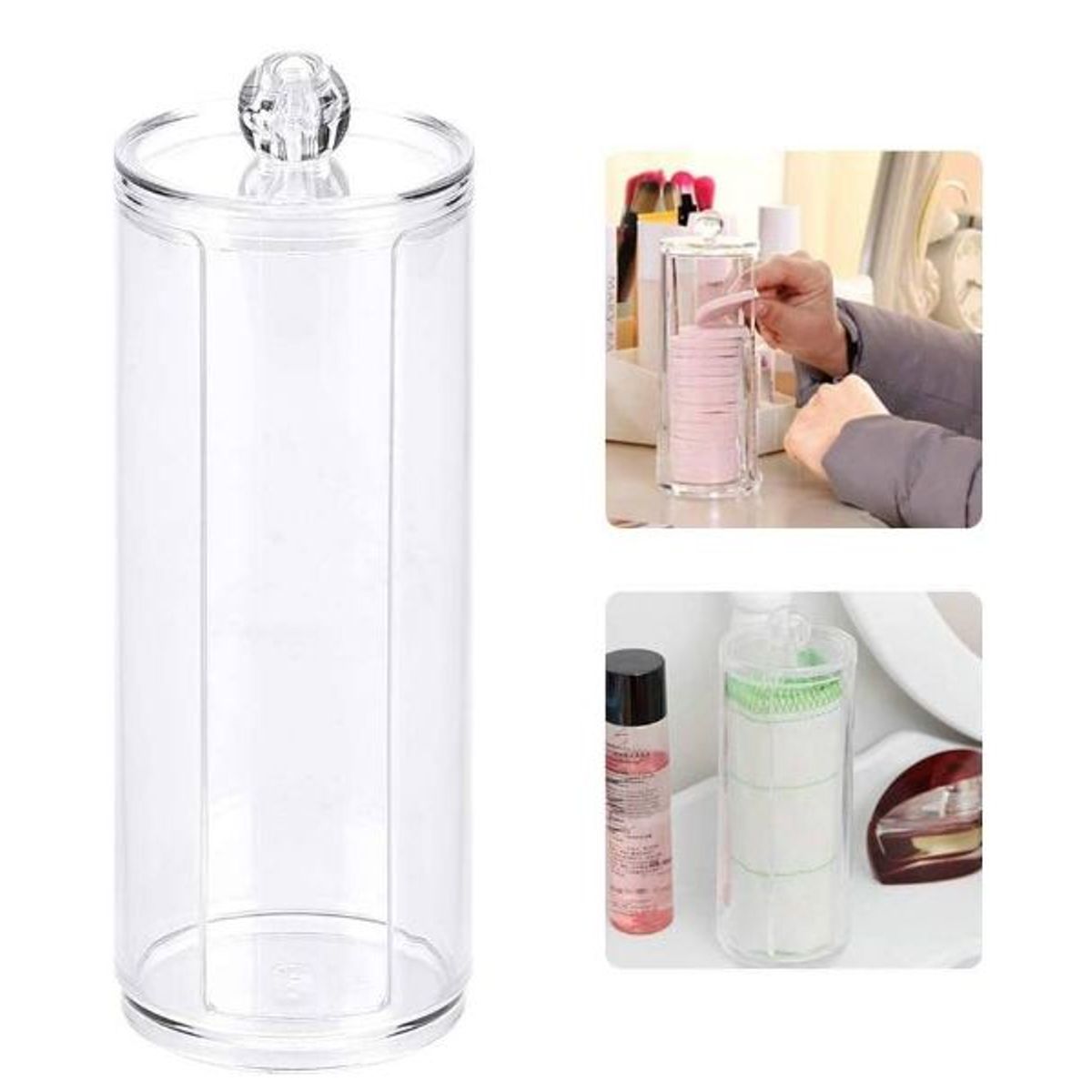 GENERICO - Organizador de Acrílico Para Algodon