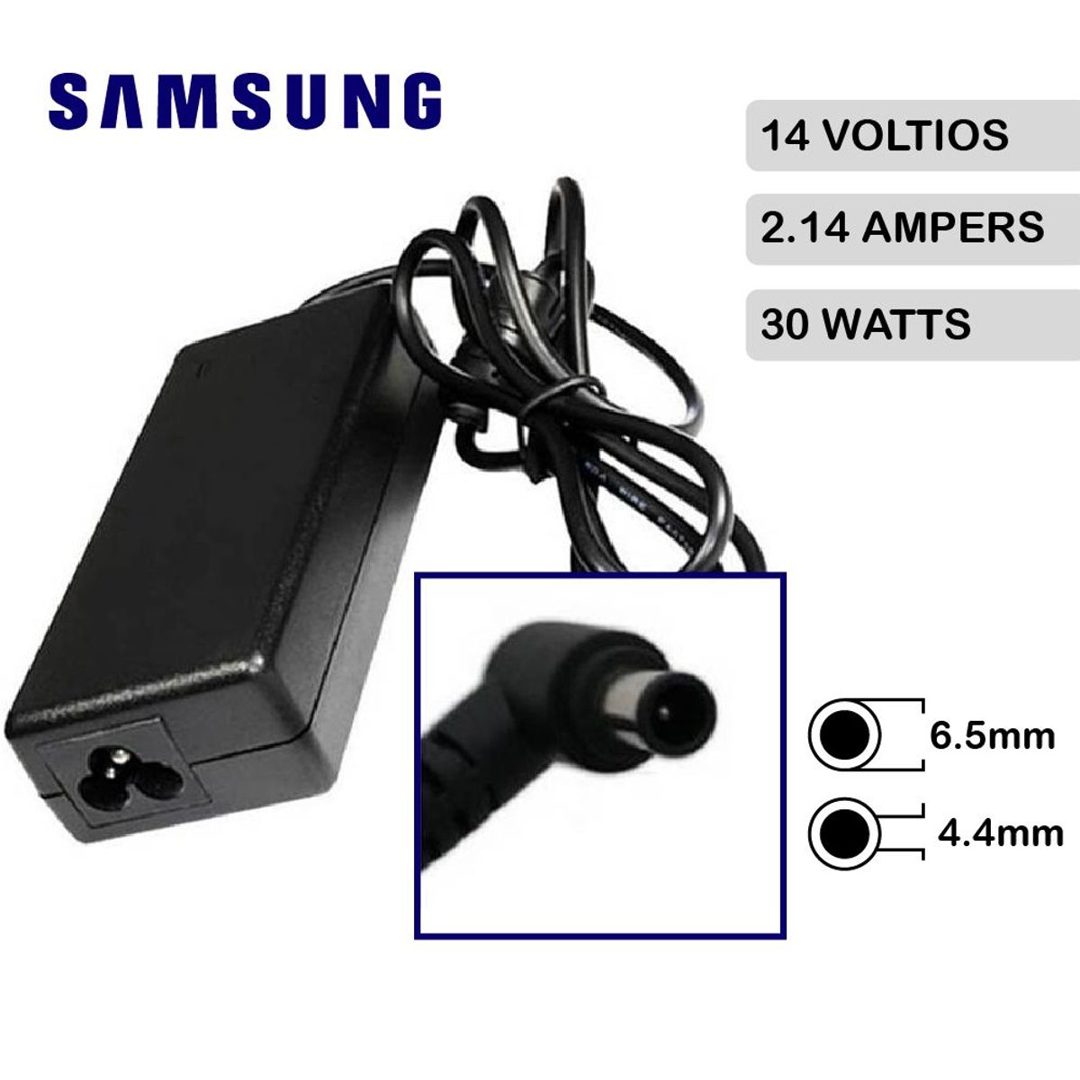 GENERICO - Cargador Genérico Monitor Samsung 14V 2-14A 30W