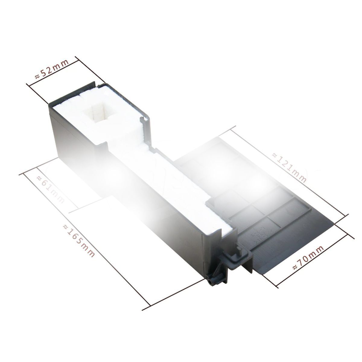 GENERICO - Almohadilla Compatible epson l110 l120 l200 l220 l300 l310 l350 caja