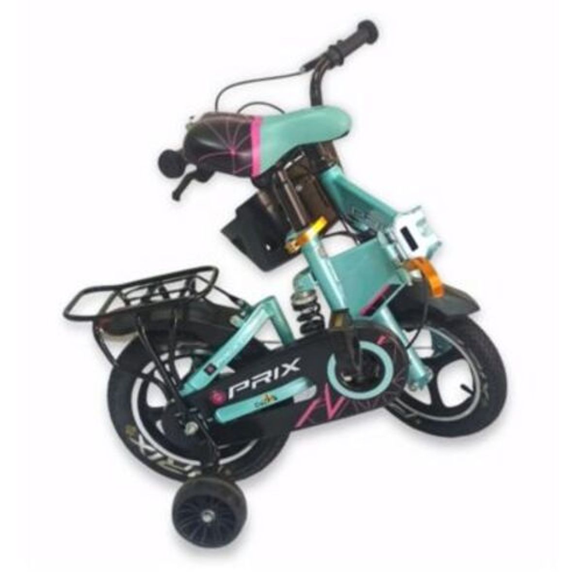 BABYGO - Bicicleta Plegable de Aluminio para Niños «PRIX» Green