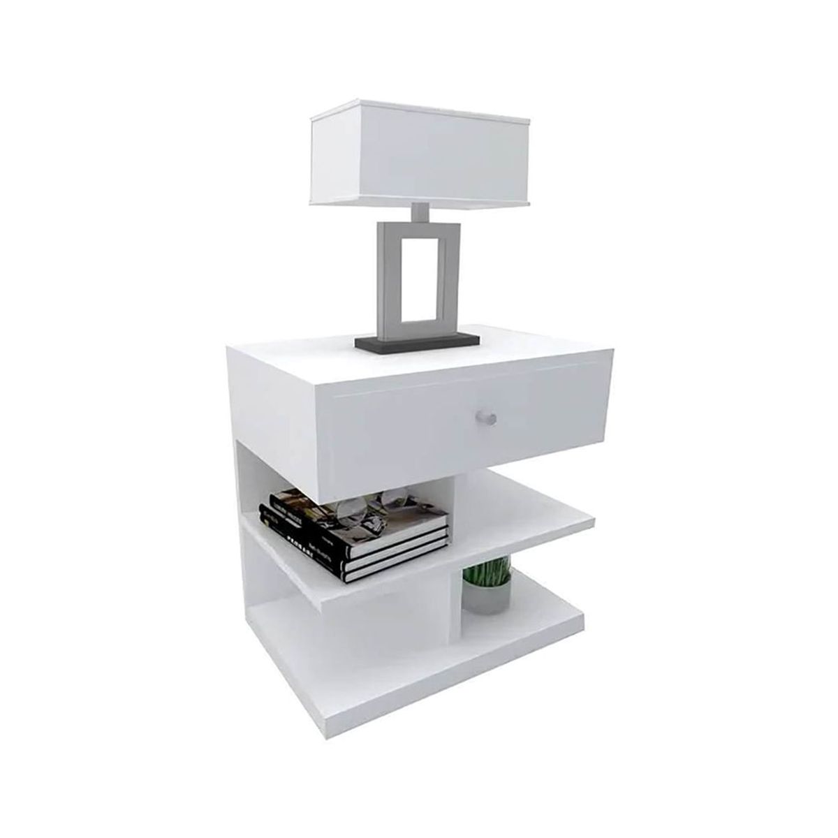 VENTITAS HOME - Velador Gales Ventitas Home Color Blanco