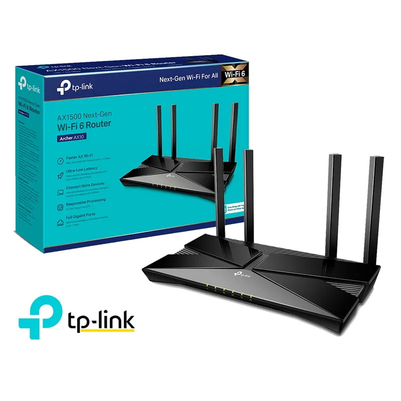 TP LINK - TP-Link Archer AX10 / Router Wi-Fi 6 Dual 5 GHz 2,4 GHz Band AX1500