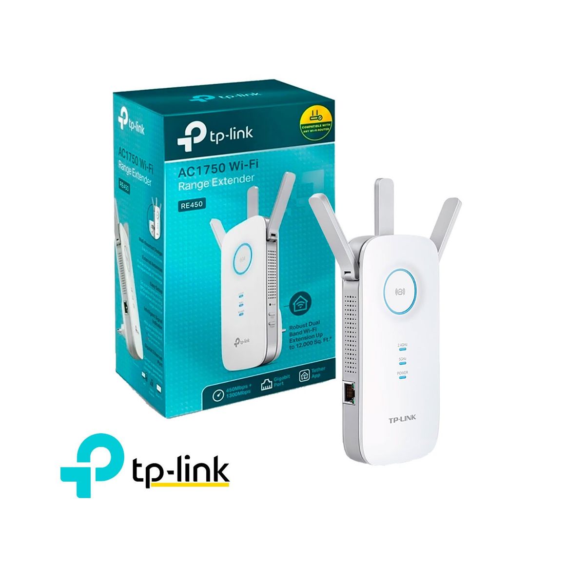 TP LINK - TP-Link Extensor de Rango Re450 WiFi Ac1750 Doble Banda