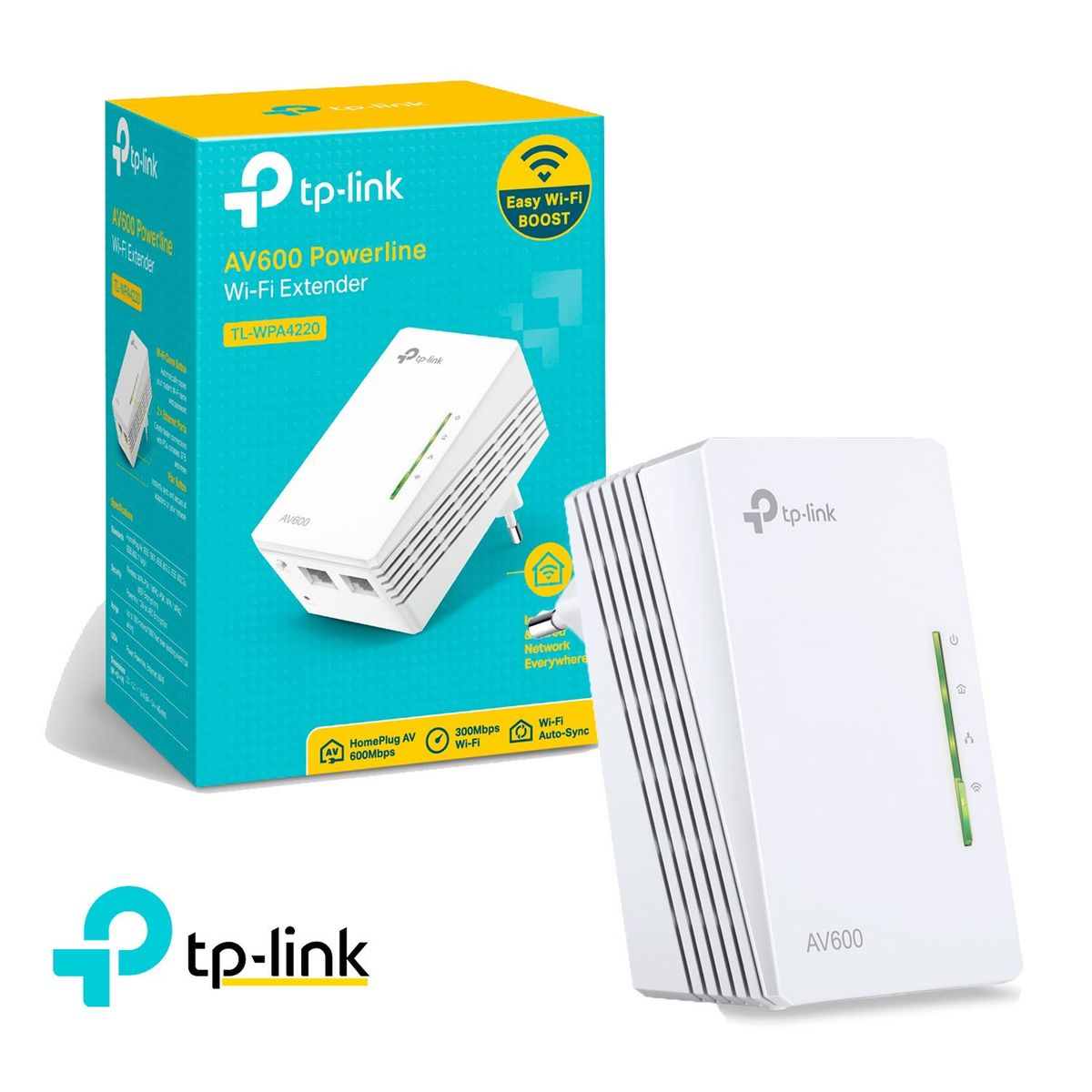 TP LINK - TP-Link Extensor Powerline TL-WPA4220 Wifi AV500 a 300mbps