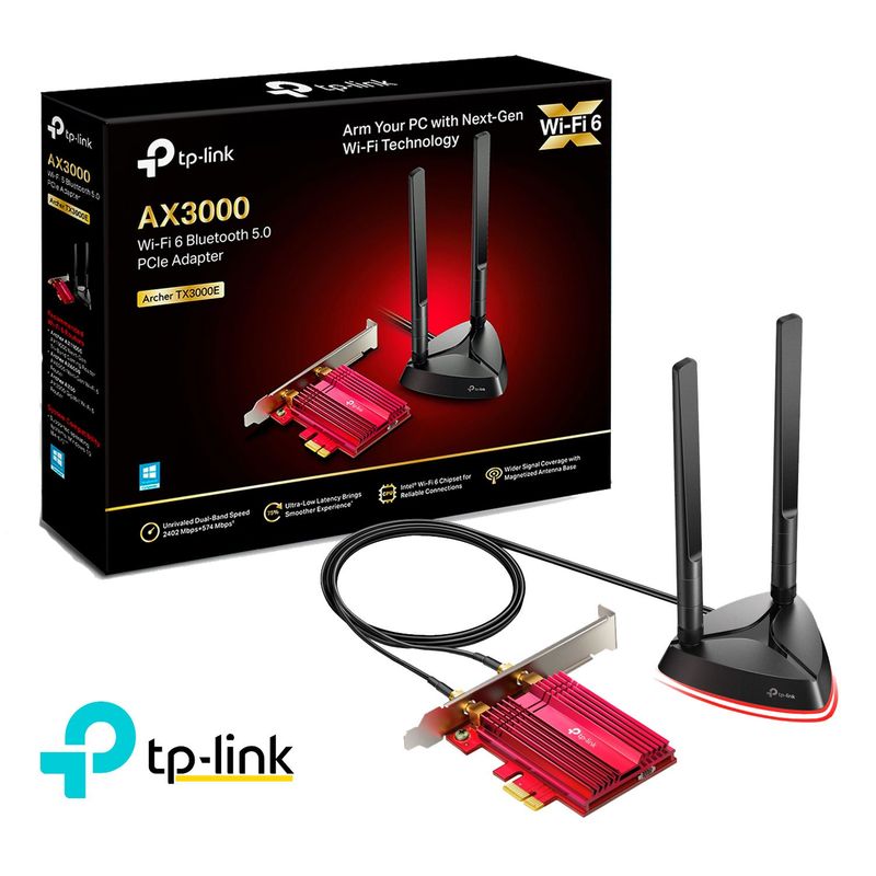 TP LINK - TP-Link Inalámbrico PCIe Expres Archer TX3000 WiFi 6