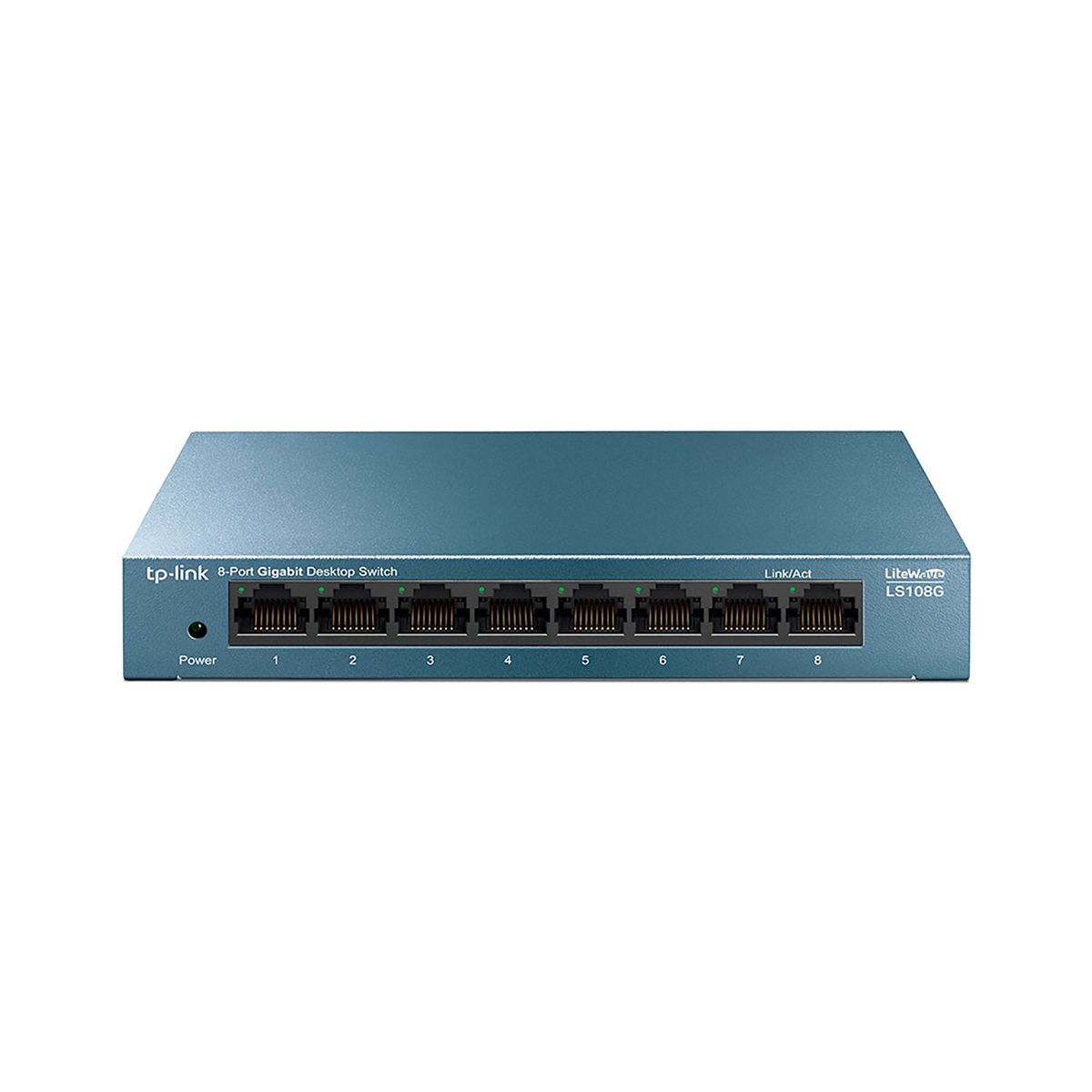 TP LINK - TP-Link LS108G Switch Con 8 Puertos 10/100/1000 Mbps