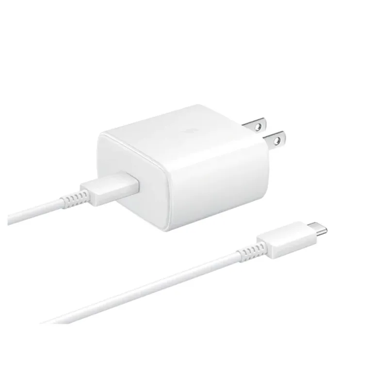 SAMSUNG - CARGADOR SAMSUNG ADAPTADOR DE VIAJE 45W USB-C CON CABLE 1M