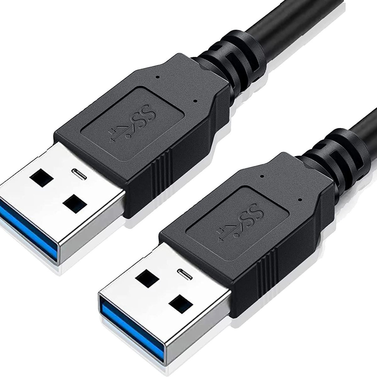GENERICO - CABLE EXTENSION USB 2.0 MACHO A MACHO 1.5Mts