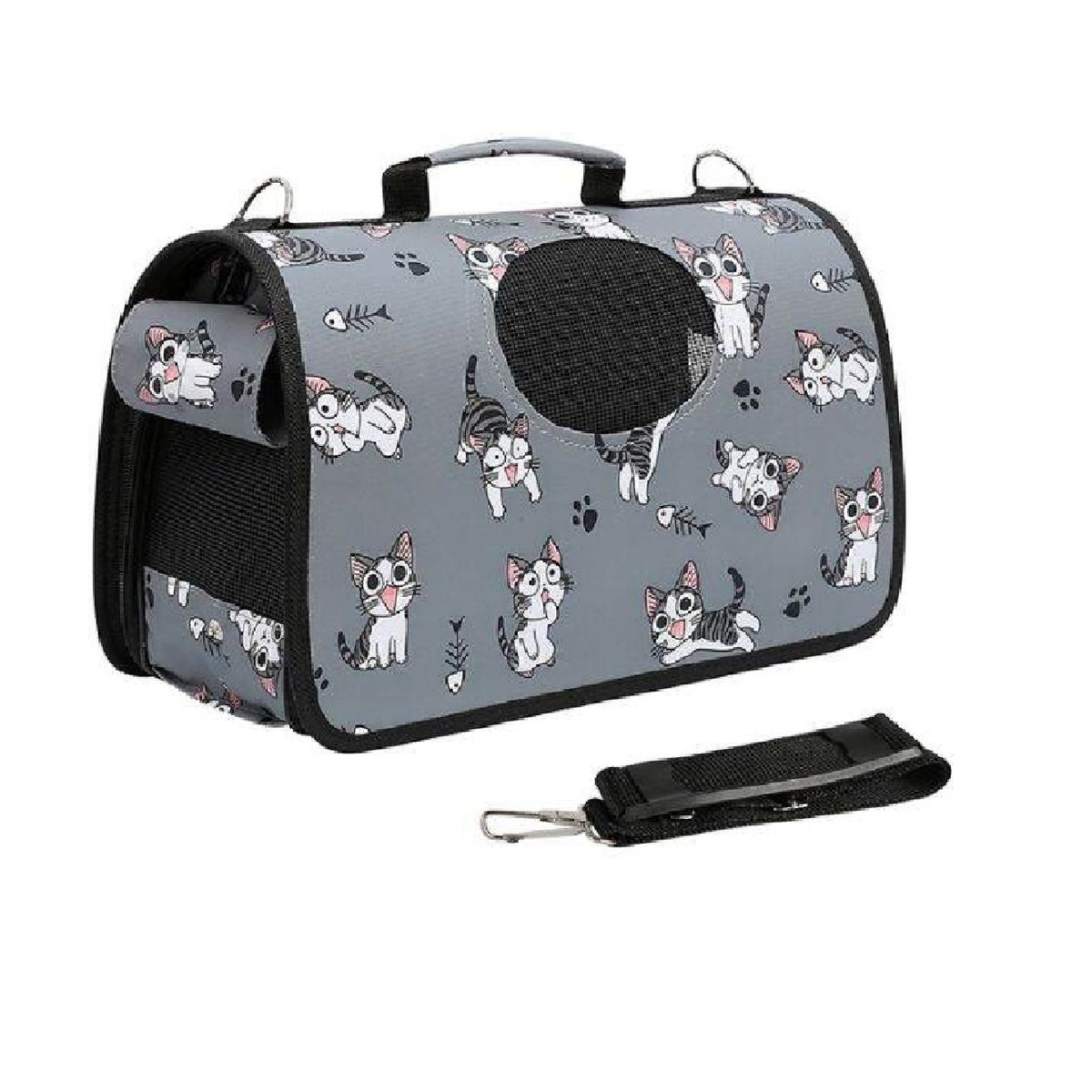 GENERICO - Bolso Mochila Transportadora Para Perros Gatos Mascotas