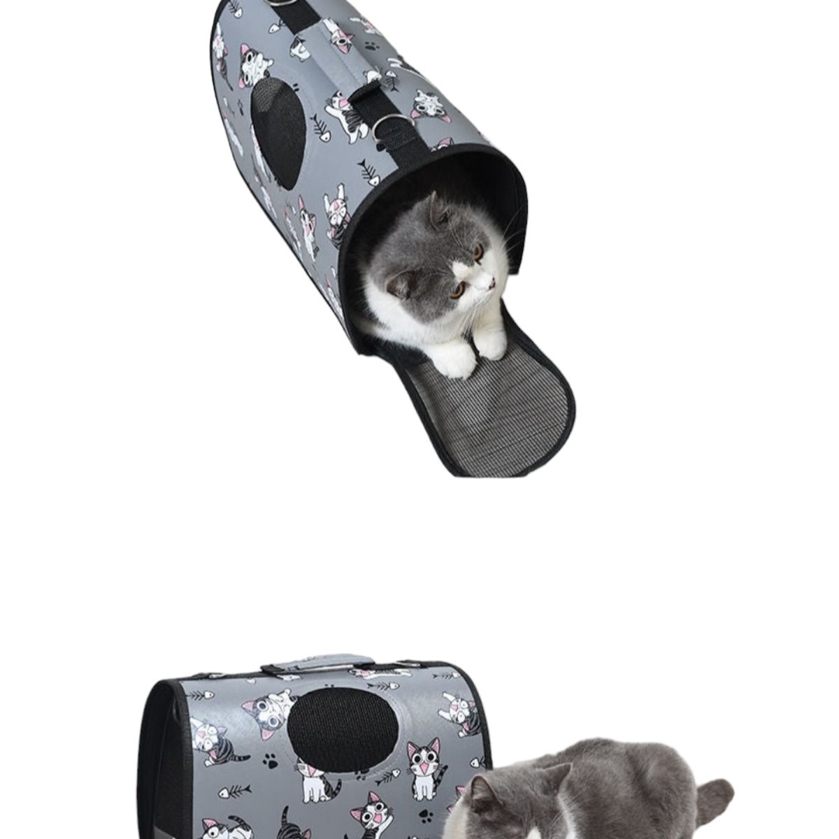 GENERICO - Bolso Mochila Transportadora Para Perros Gatos Mascotas