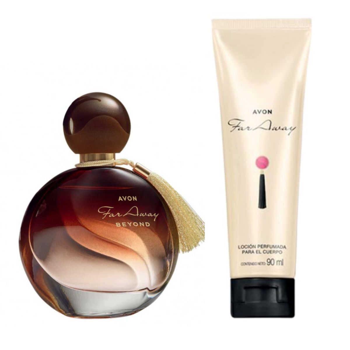 AVON - Set Far Away Beyond para Mujer Perfume y Loción Corporal