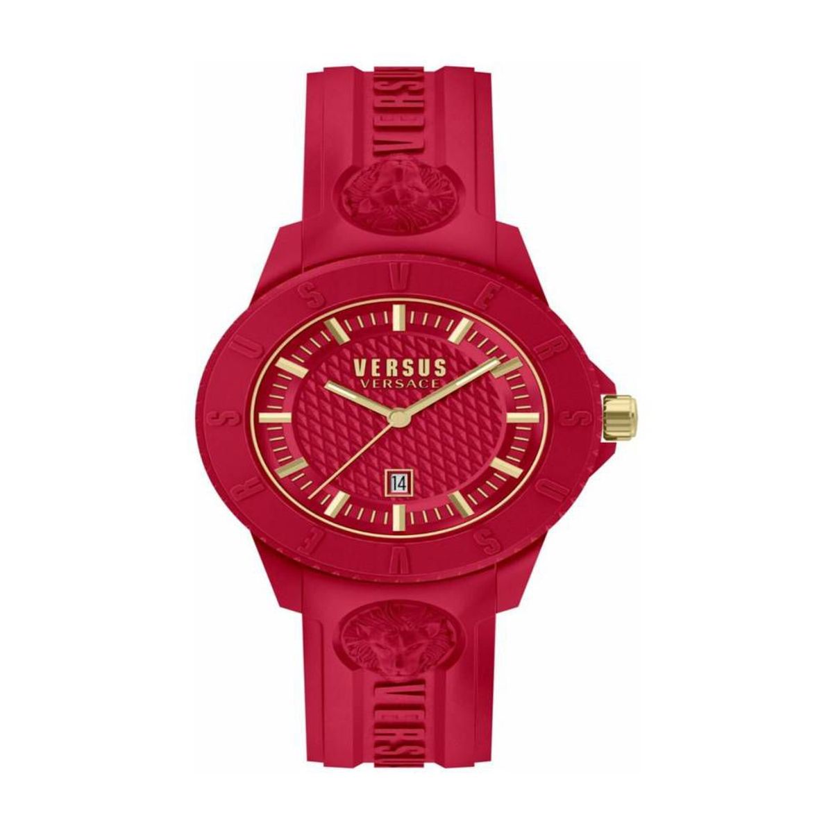 VERSACE - Reloj Versus Versace VSPOY8821 para hombre en rojo