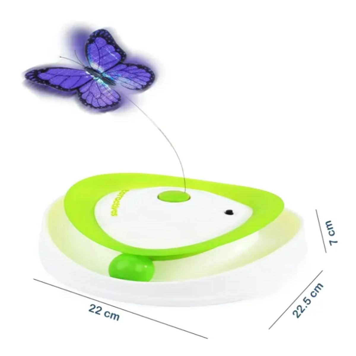 ALL FOR PAWS - Juguete para Gatos Mariposa voladora con pelota PLUS