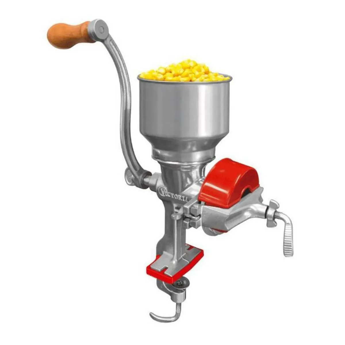 VICTORIA - Molino de Granos Manual Victoria Tolva Alta Hierro Fundido
