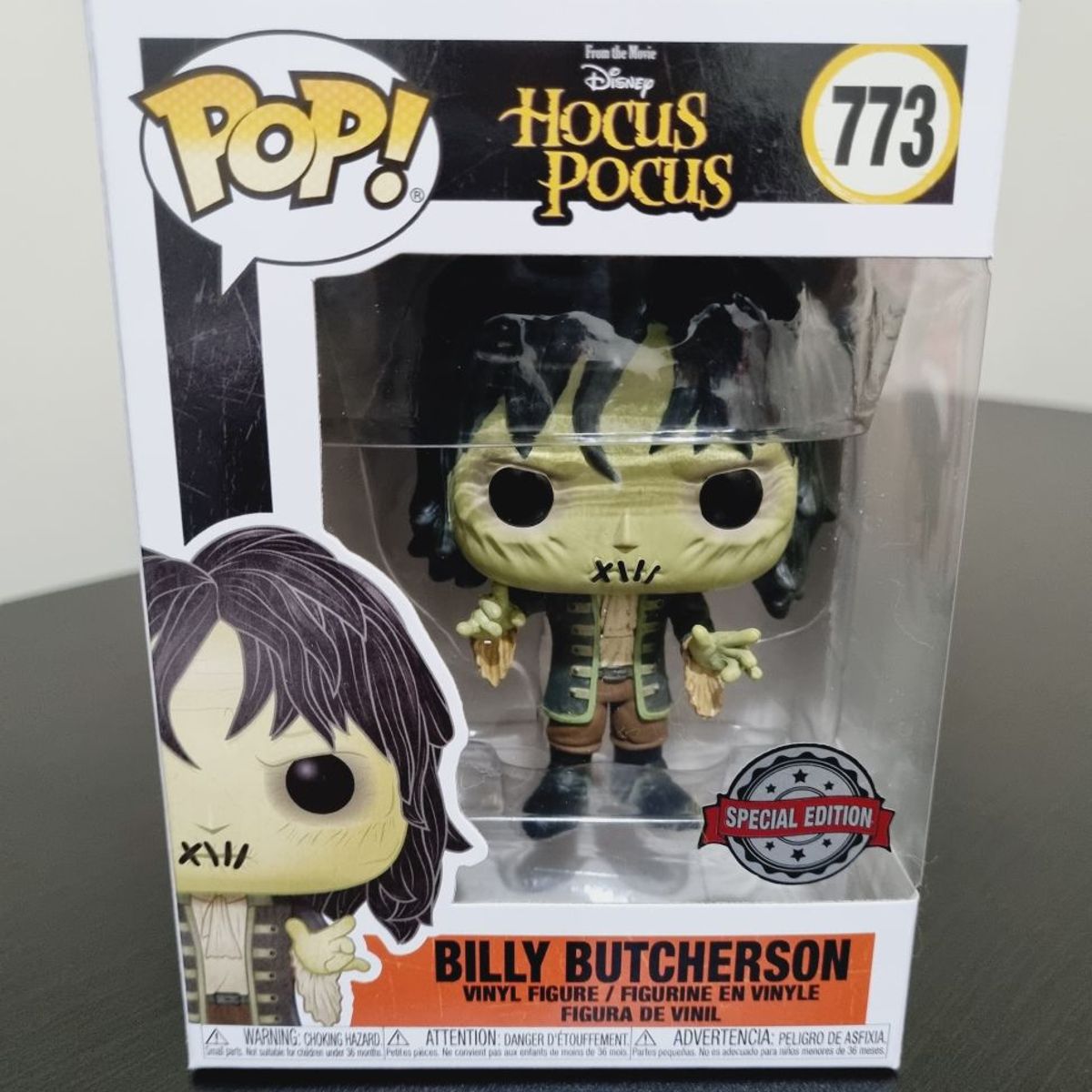 FUNKO - Funko Pop Billy Butcherson - Disney Hocus Pocus Exclusivo SE