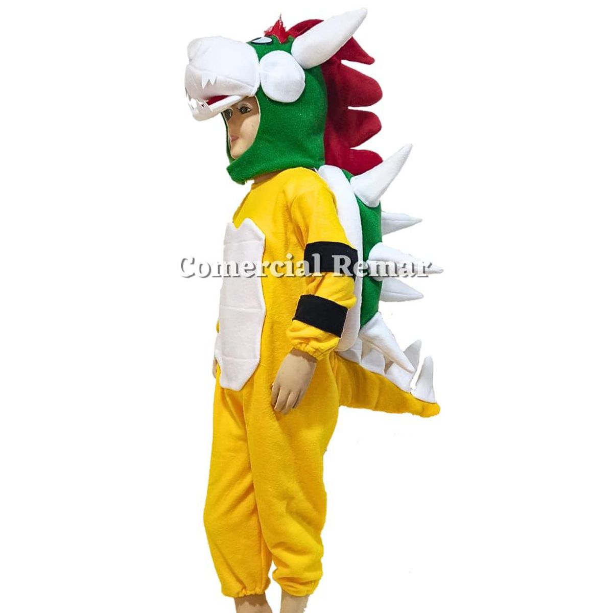 GENERICO - Disfraz Bowser Rey Koopa para Niño
