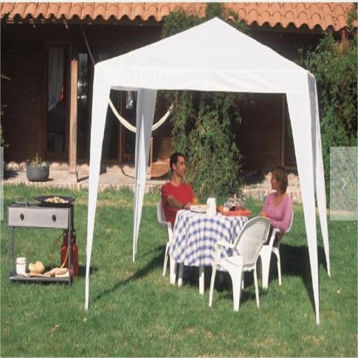 GENERICO - Toldo Tapasol Armable 3x2m Blanco