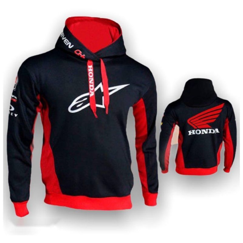 GENERICO - Polera Honda Alpinestars Oakley Navi Africa Twin CBR Sudadera CRF