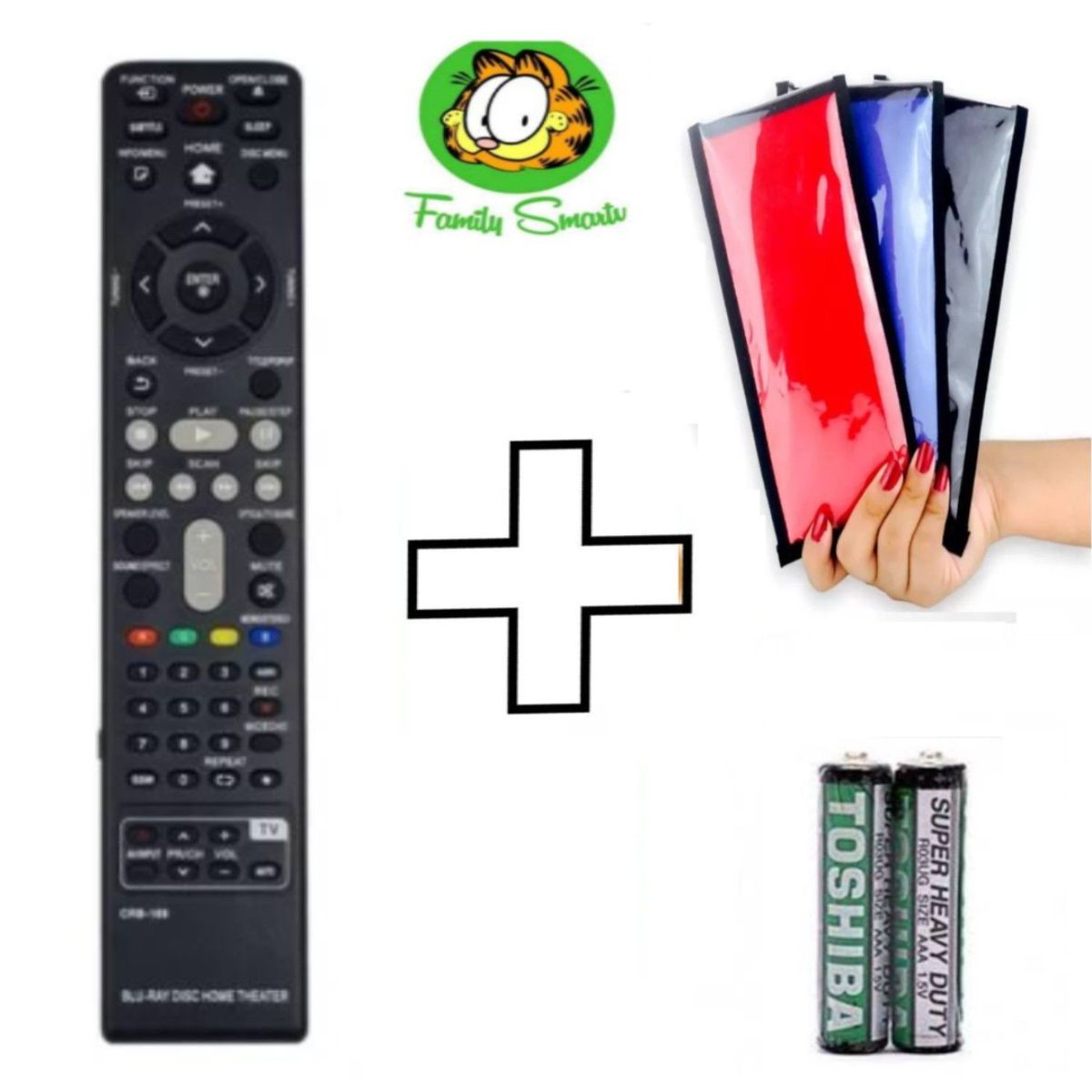 UNIVERSAL - Control Remoto para LG Home Theater Dvd Bluray  Funda