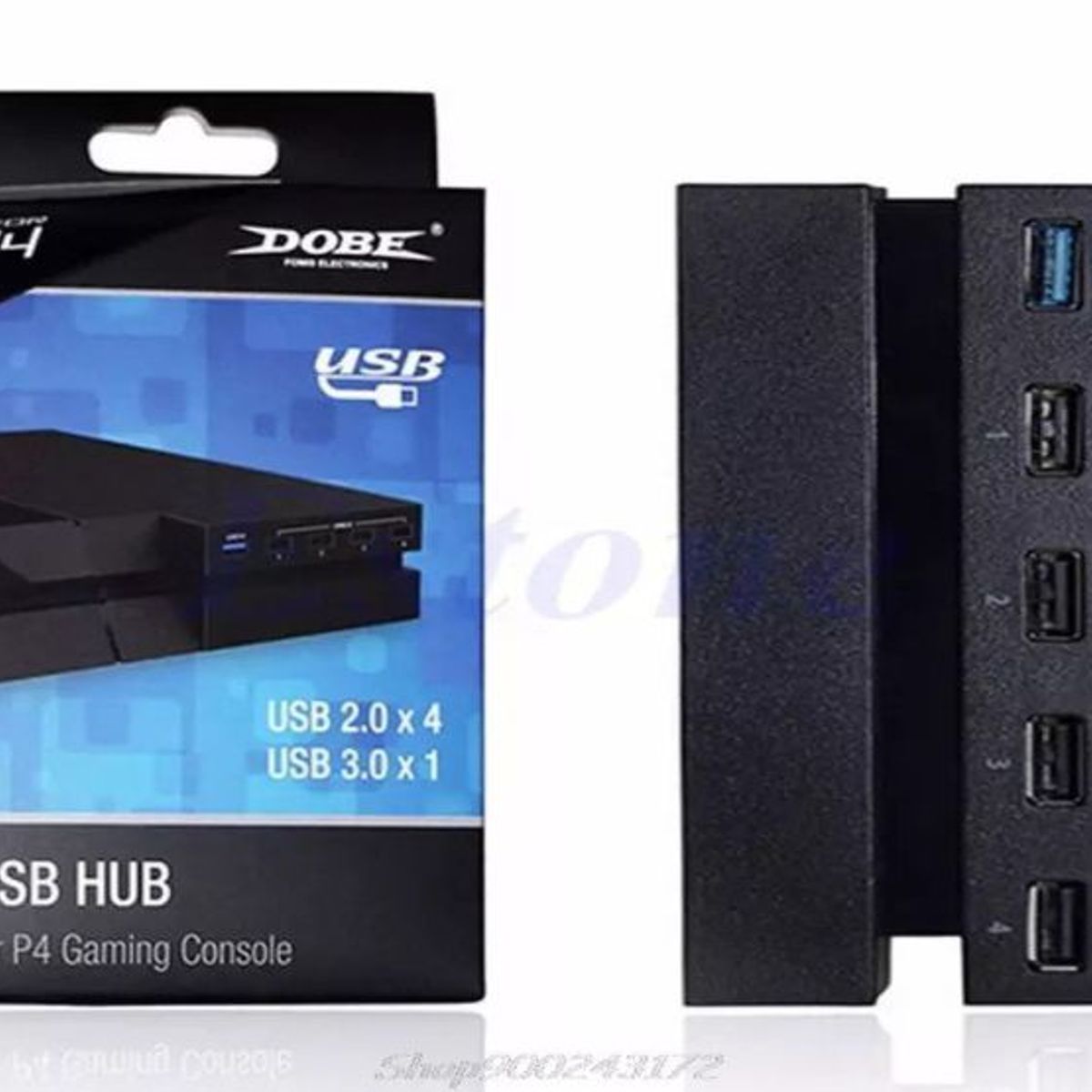 GENERICO - Hub usb para playstation 4 fat extension usb
