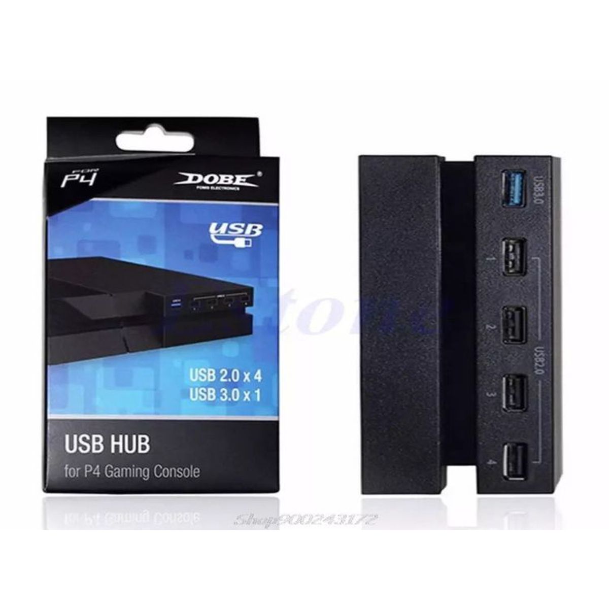GENERICO - Hub usb para playstation 4 fat extension usb