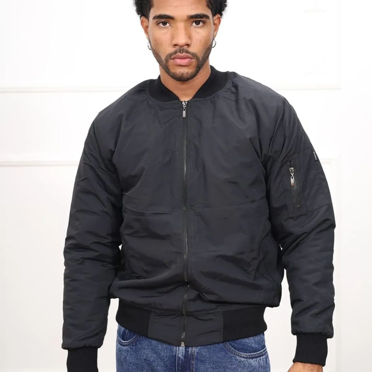 DM DEXMEN - Casaca dexmen bomber jacket negro