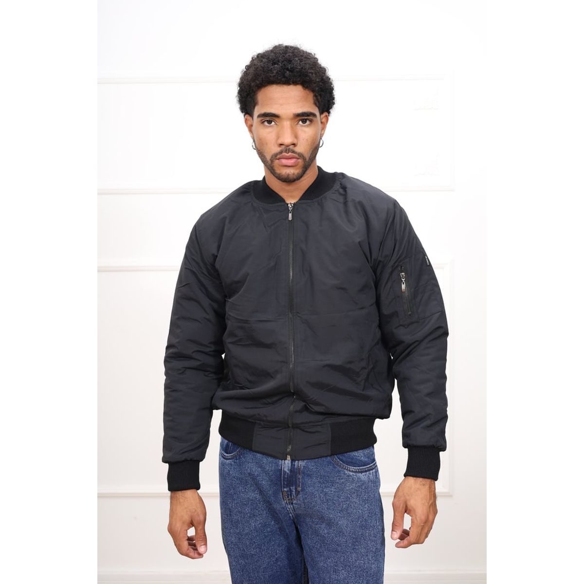 DM DEXMEN - Casaca dexmen bomber jacket negro