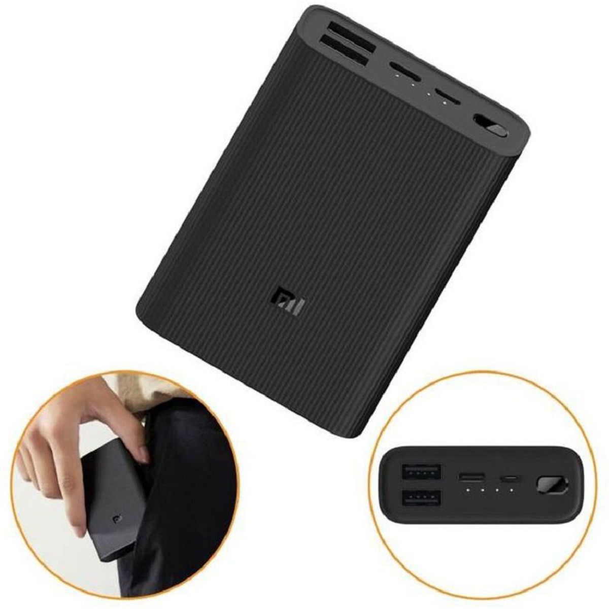 XIAOMI - Xiaomi 10000mah mi Power ank 3 Ultra Compact Carga Rápida