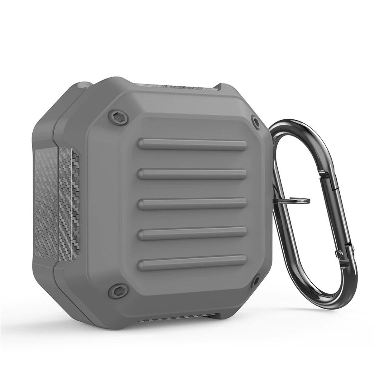 GENERICO - Case Funda Armor - Samsung Galaxy BUDS LIVE / PRO 1 / PRO 2 - Plomo