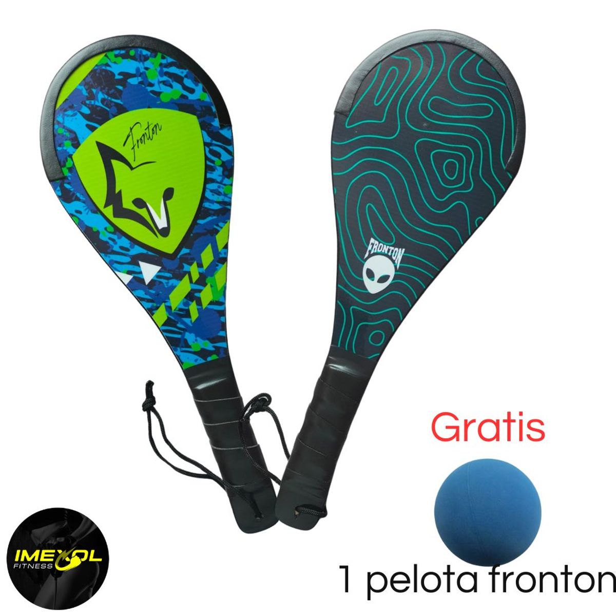 GENERICO - 1 RAQUETA FRONTON LIVIANA  + 1 pelota fronton GRATIS