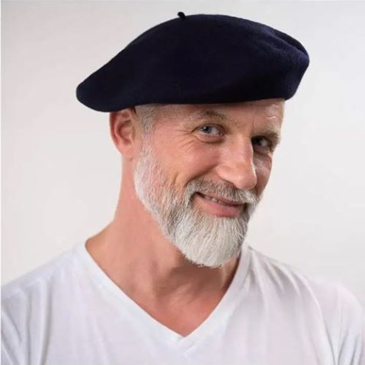 KAST PE - Boina modelo vasca hombre caballeros - Negro