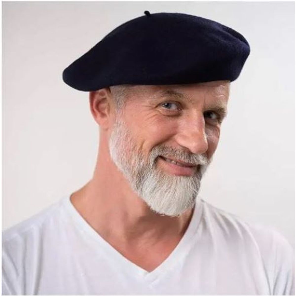 KAST PE - Boina modelo vasca hombre caballeros - Negro