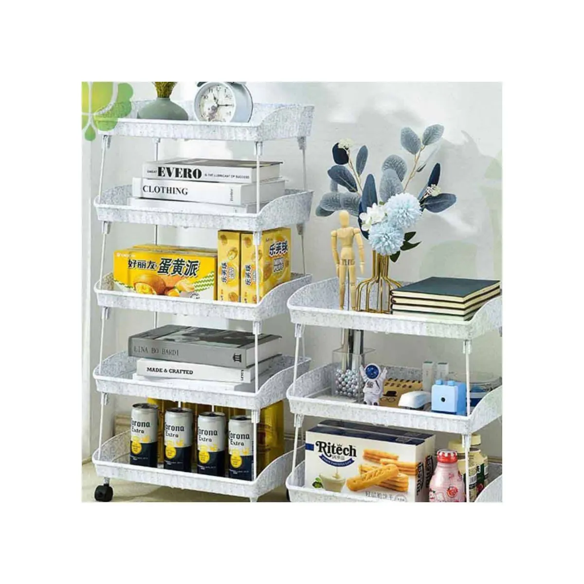 GENERICO - Estante organizador cocina multiuso de 5 niveles