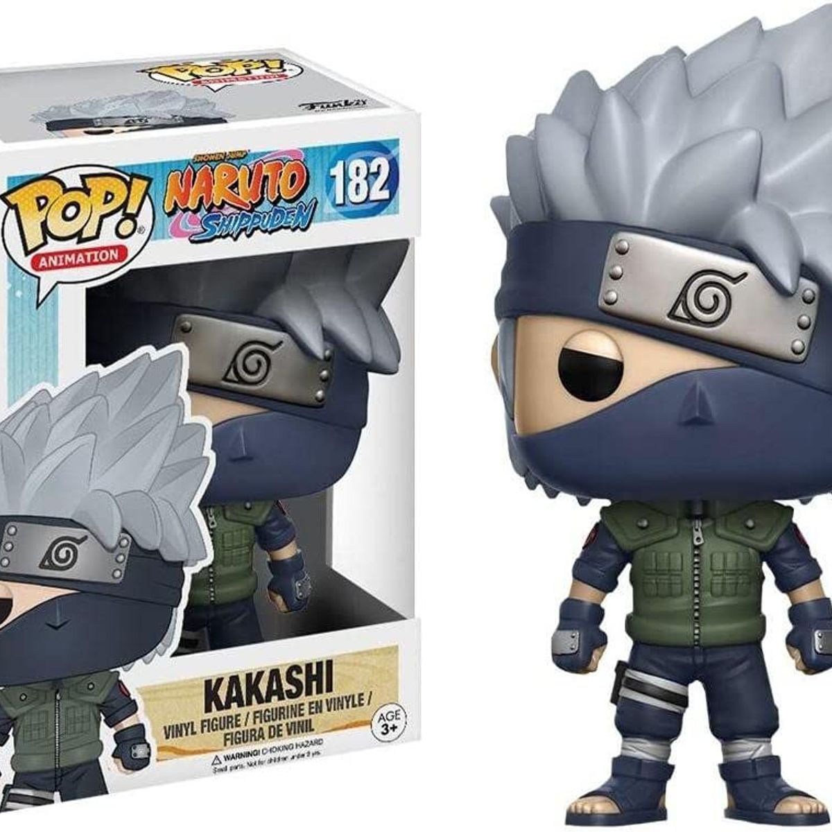 FUNKO - Funko Pop! Naruto Shippuden Kakashi # 182 Segunda Wave