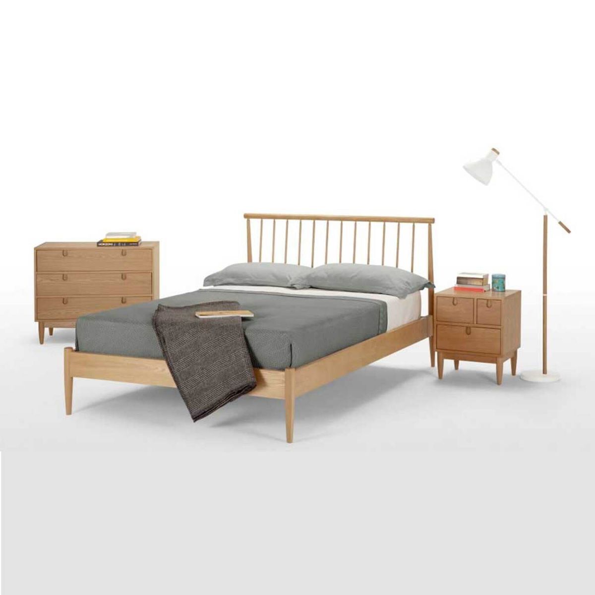 YOLODECORO - Cómoda Compacta 3 Cajones Penn Roble