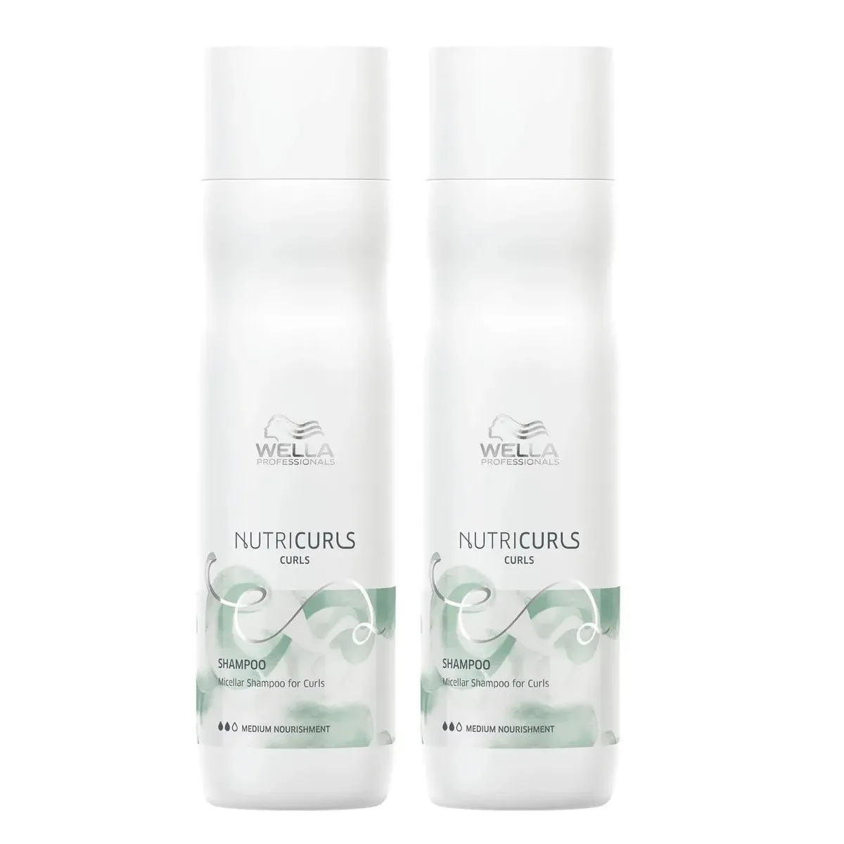 WELLA - Duo Shampoo Micelar Para Rizos Wella Nutricurls 250ml
