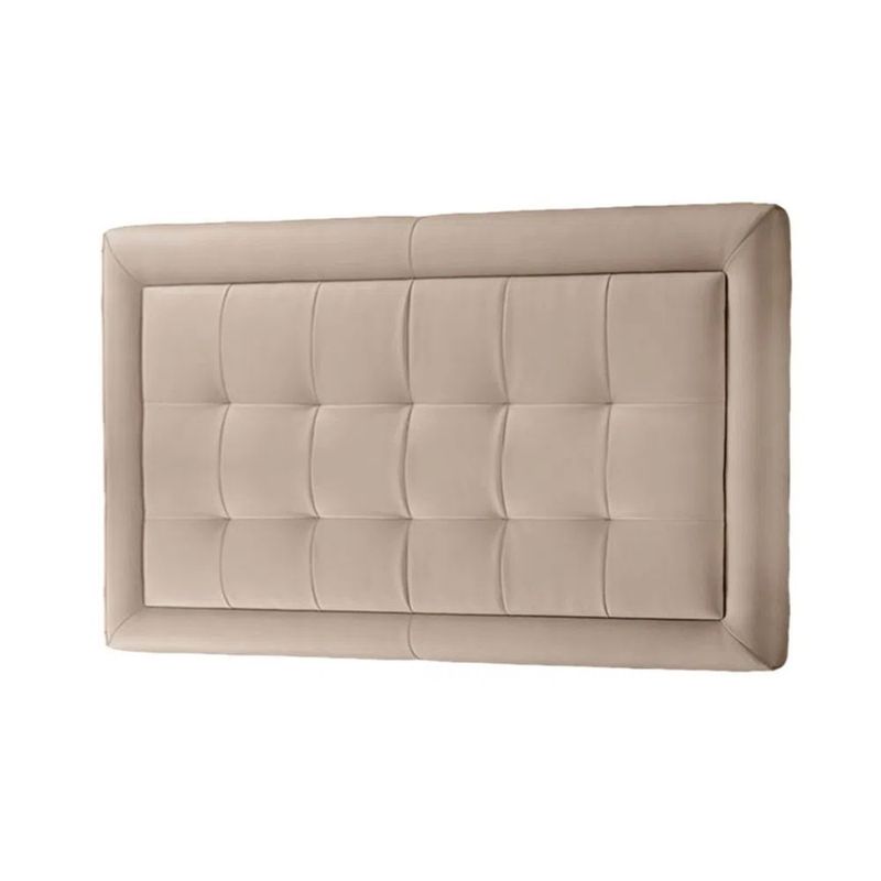 MAVISAC - Cabecera Square Mavisac Plaza King Color Beige - Tela
