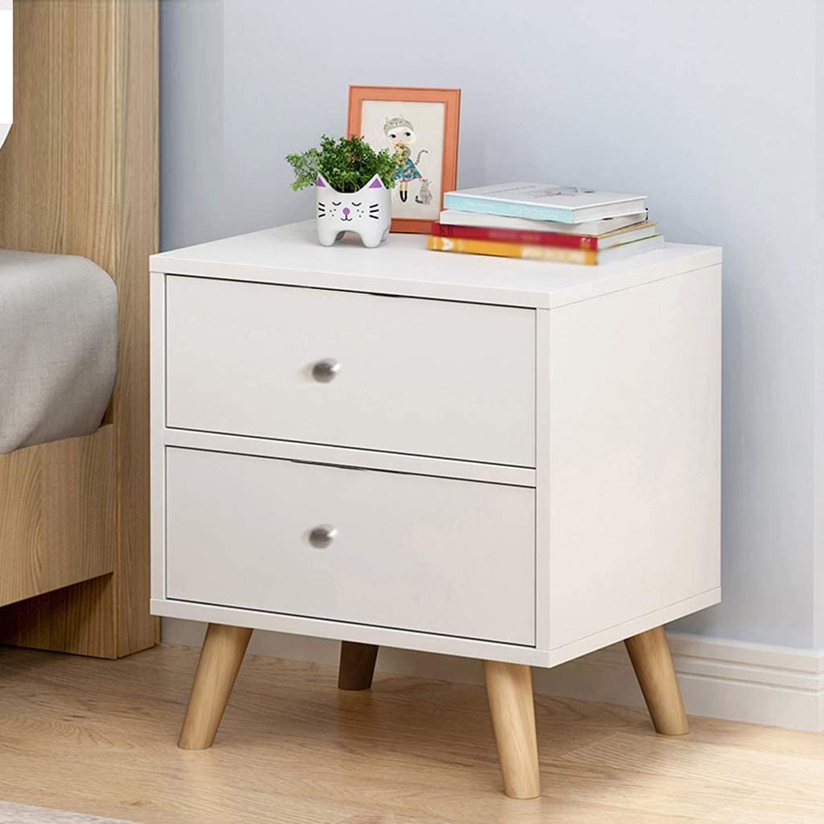 VILLA HOGAR - Velador Serena de 2 cajones - Villa Hogar