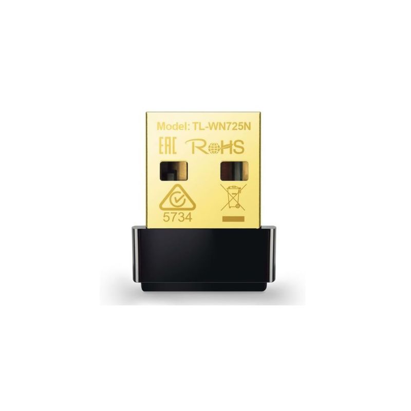 TP LINK - Adaptador Inalámbrico Nano USB N Tp-link TL-WN725N 150 Mbps